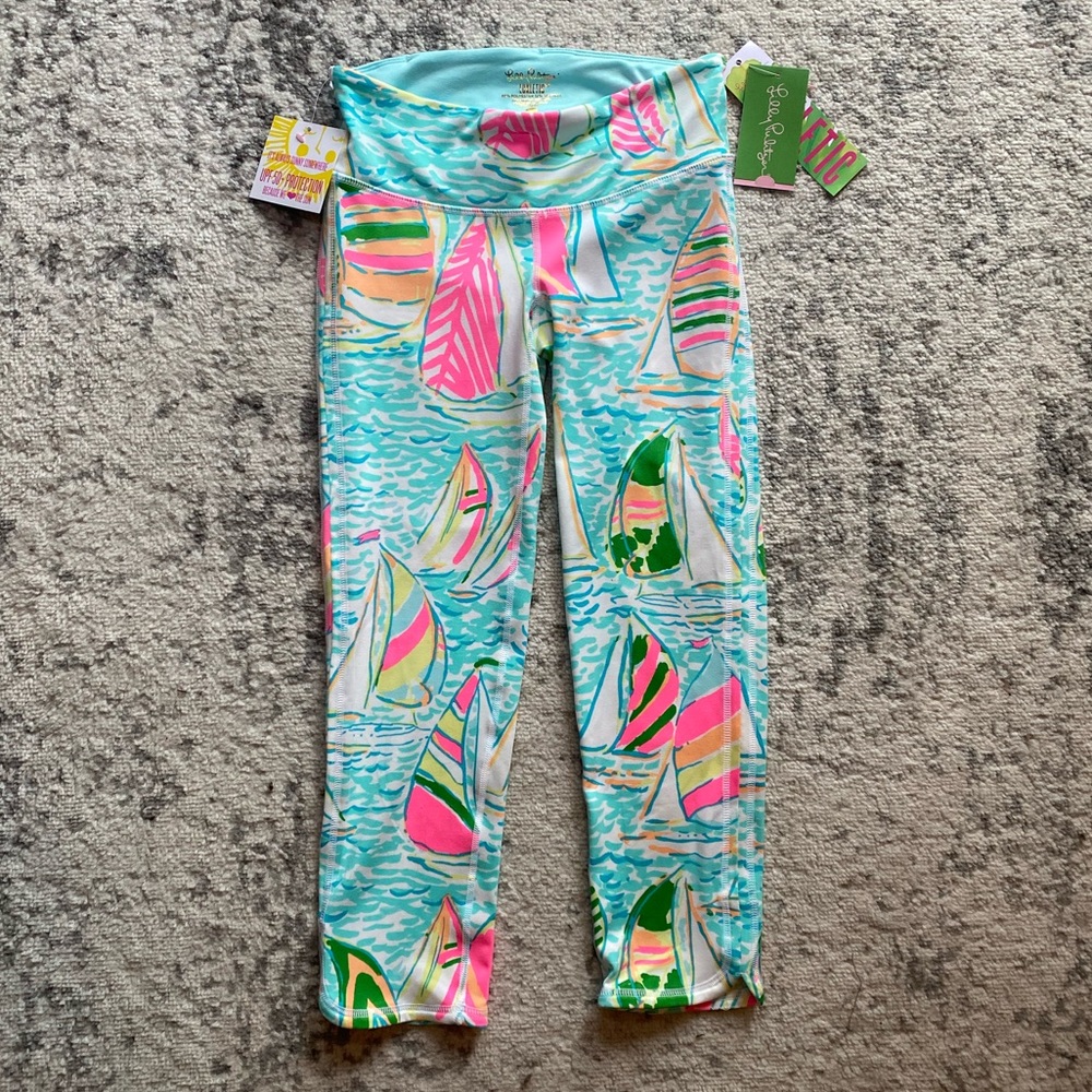 Lilly Pulitzer Luxletic UPF 50+ Leggings, size XS